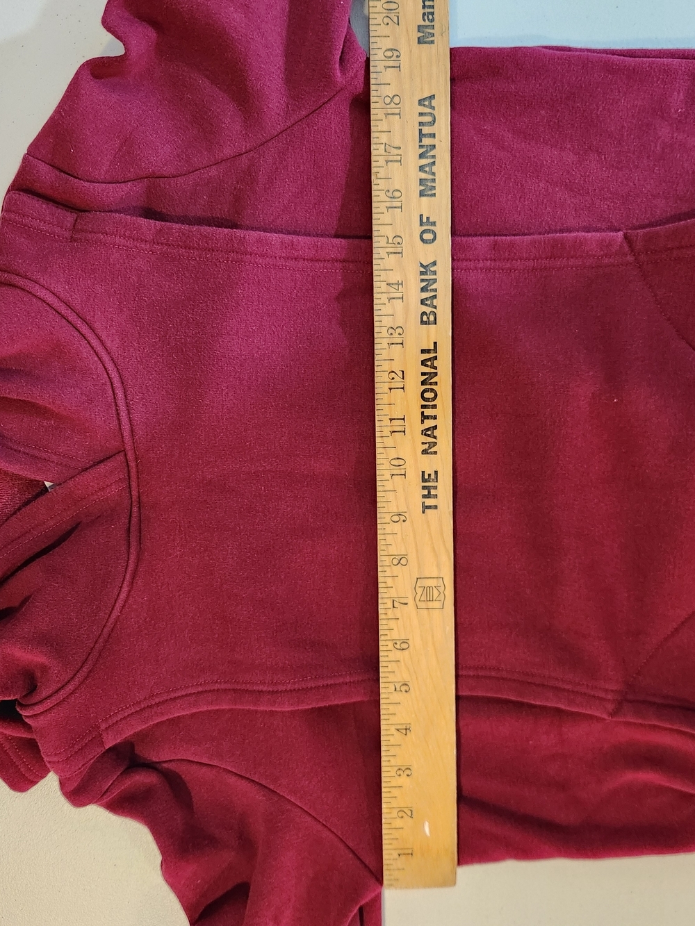 Latched Mama Burgundy Wine Red Pullover Hoodie Breastfeeding Nursing Autumn Cozy - Picture 5 of 6